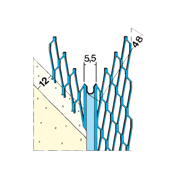 Roh zaoblený 12 mm 1038 Z