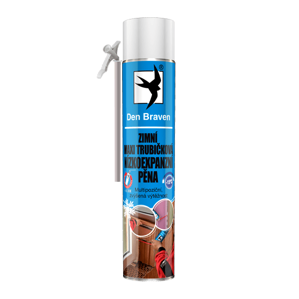 Zimní maxi trubičková nízkoexpanzní pěna do -15 °C