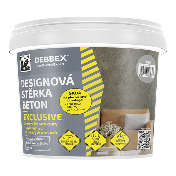 Designová stěrka BETON EXCLUSIVE