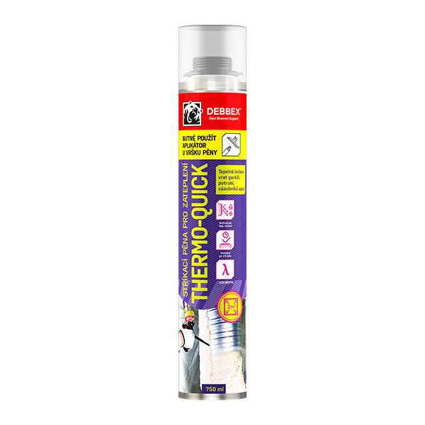 Stříkací pěna pro zateplení THERMO-QUICK