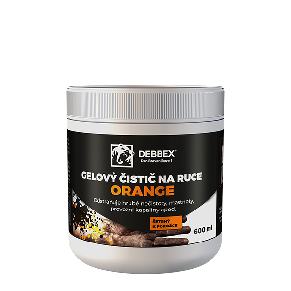 Gelový čistič na ruce ORANGE