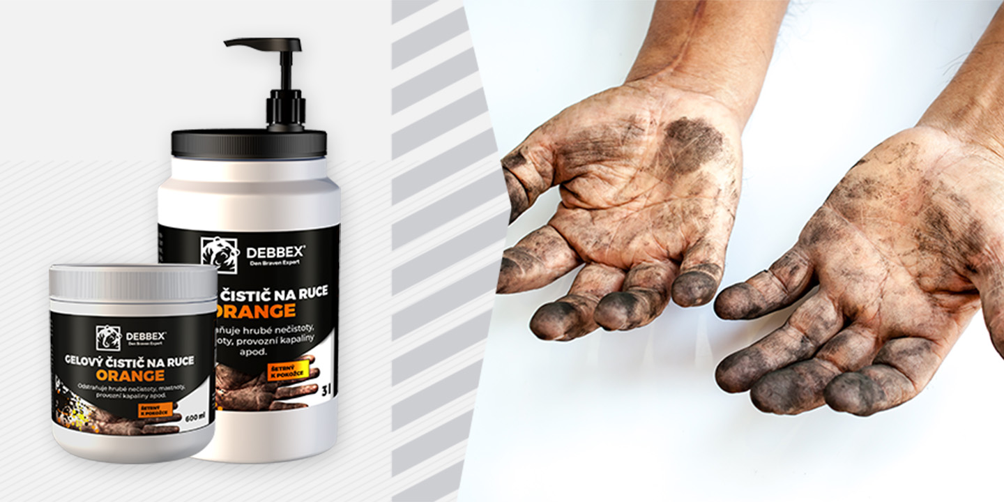 Gelový čistič na ruce do automobilového nebo strojírenského průmyslu v5