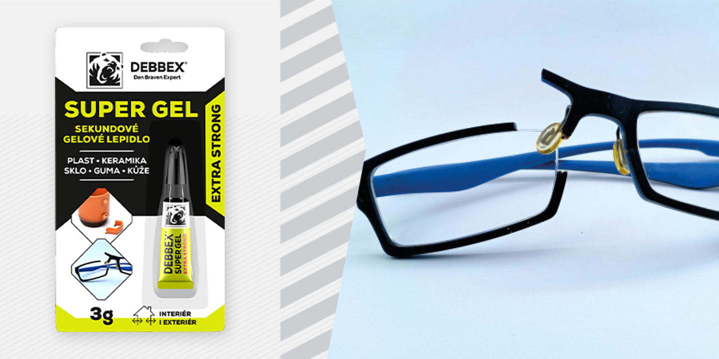 Sekundové gelové lepidlo SUPER GEL blog media