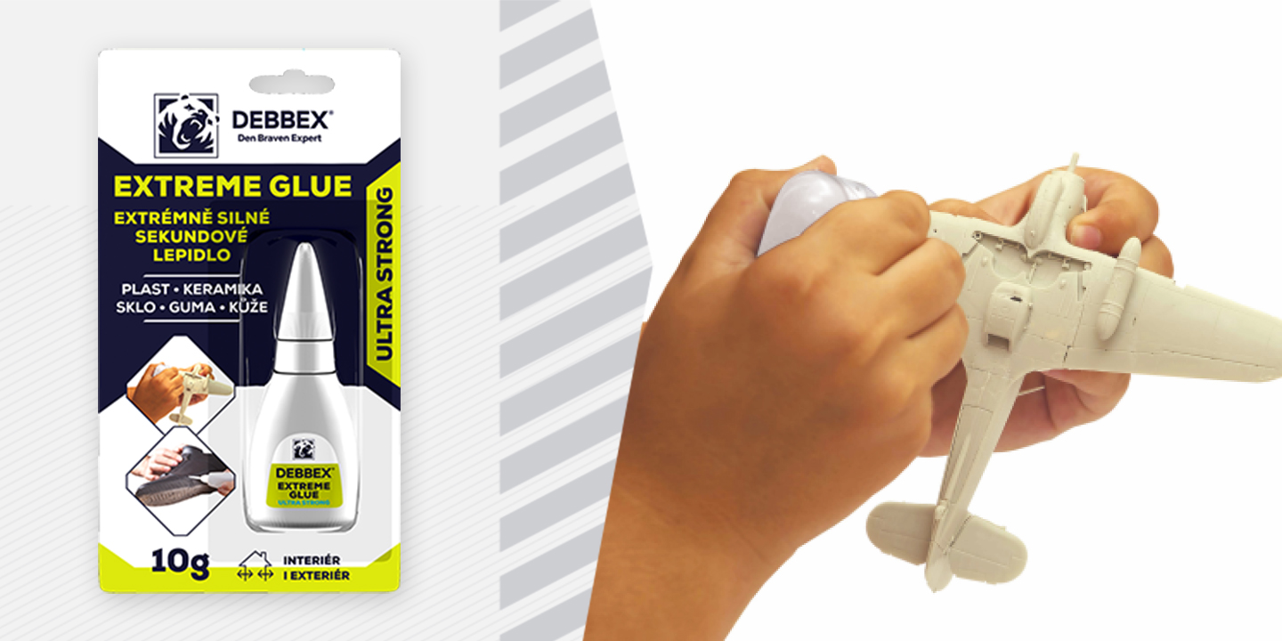 Extrémně silné sekundové lepidlo EXTREME GLUE blog media