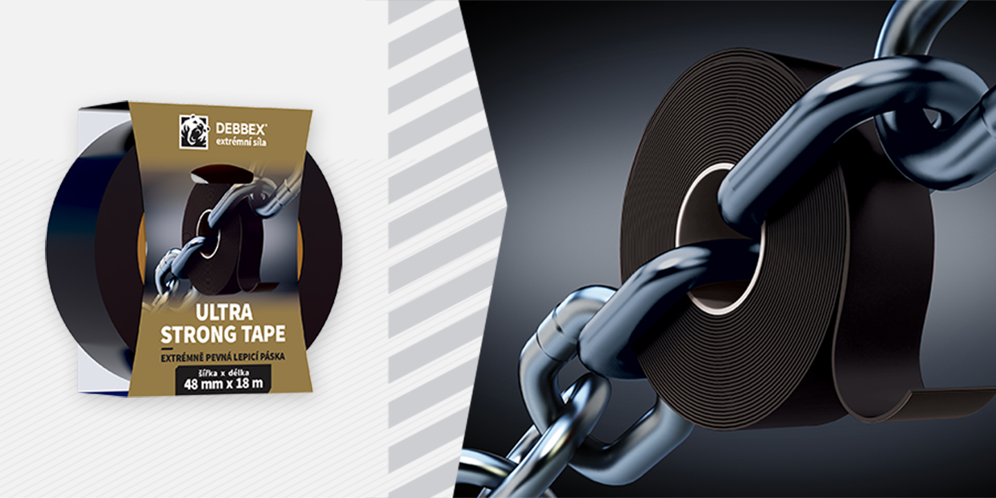 Extrémně pevná lepicí páska ULTRA STRONG TAPE blog media