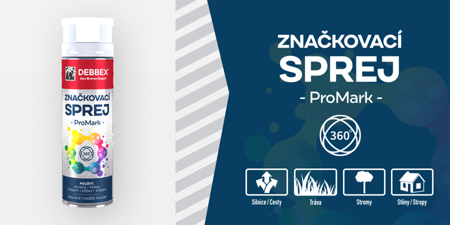 značkovací sprej PRO MARK