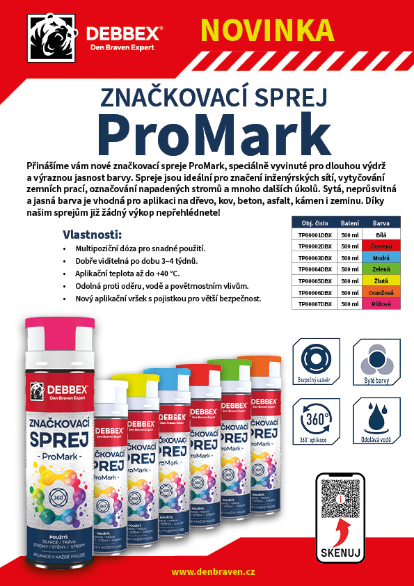 značkovací sprej PRO MARK