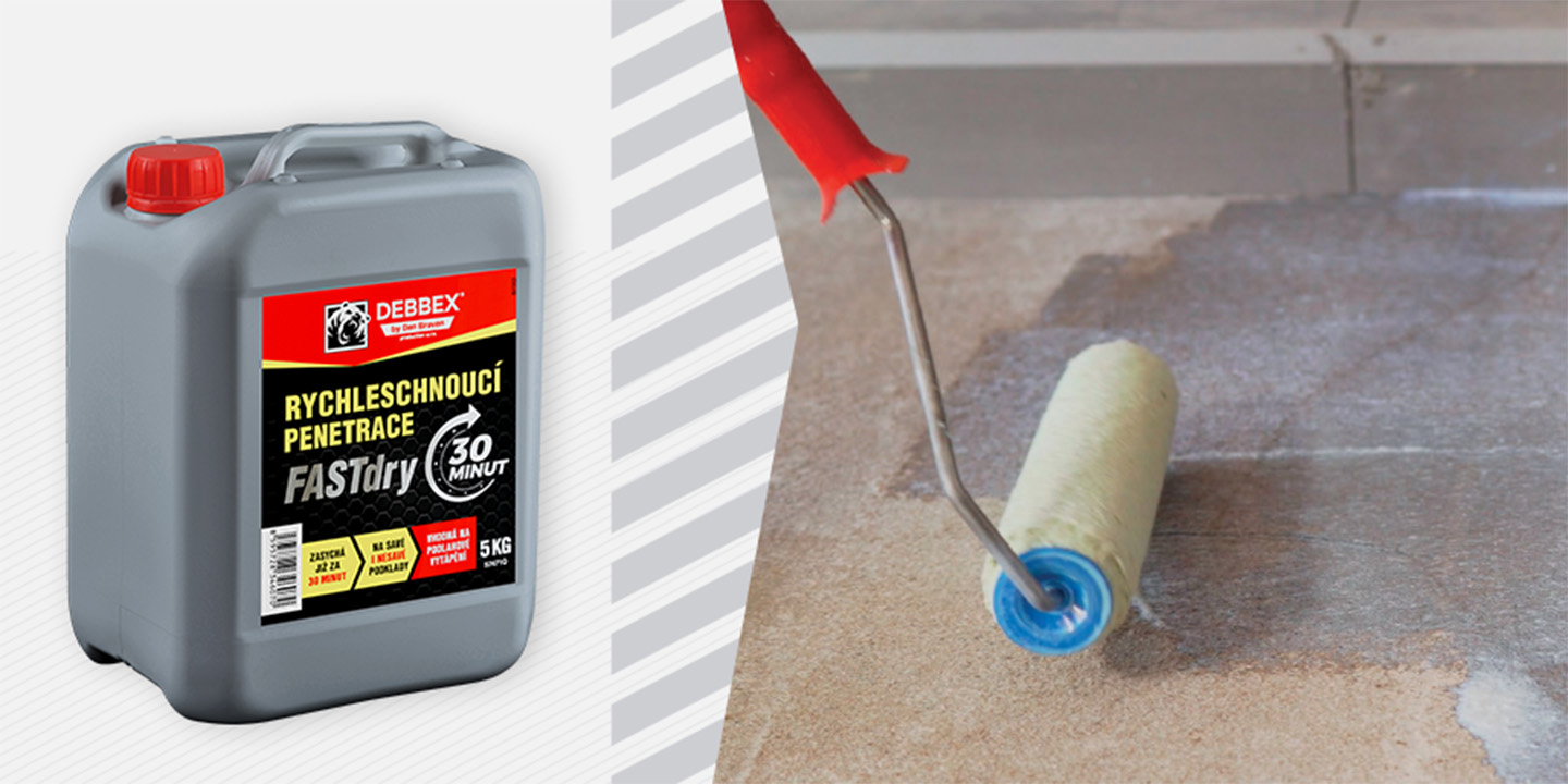 rychleschnoucí penetrace fastdry