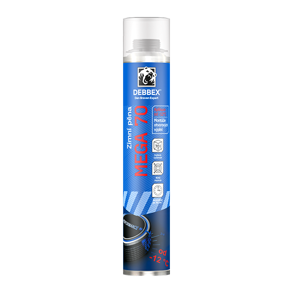 Zimní pistolová pěna MEGA 70