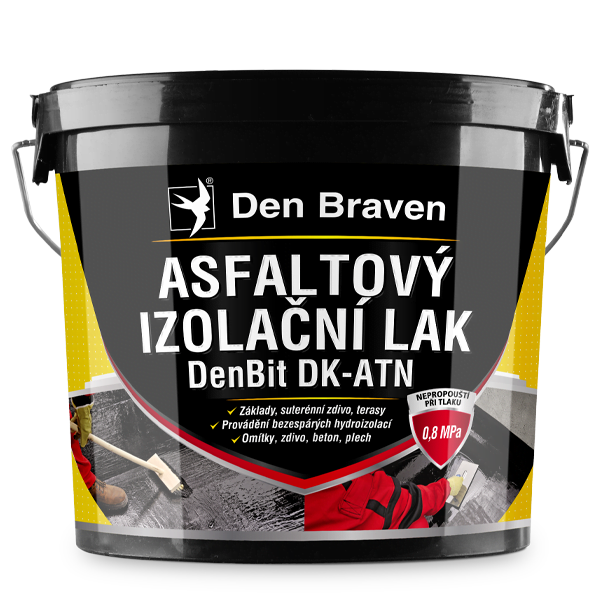 Asfaltový izolační lak DenBit DK-ATN