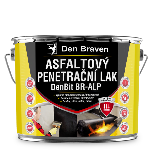 Asfaltový penetrační lak DenBit BR-ALP