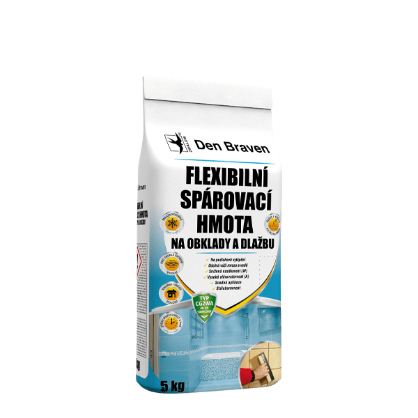 Flexibilní spárovací hmota na obklady a dlažbu