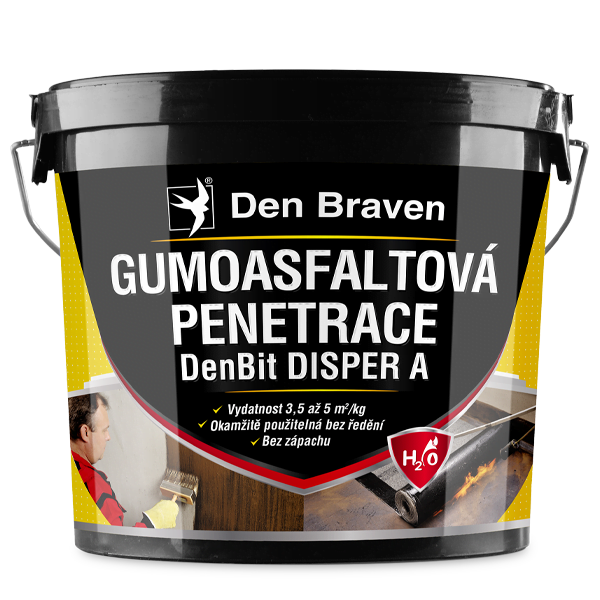 Gumoasfaltová penetrace DenBit DISPER A