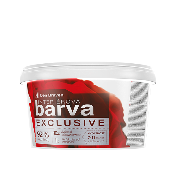 Interiérová barva EXCLUSIVE