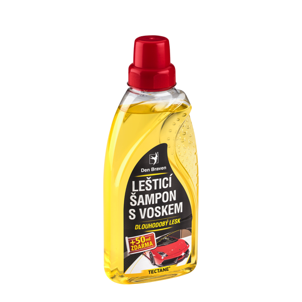 Leštící šampon s voskem