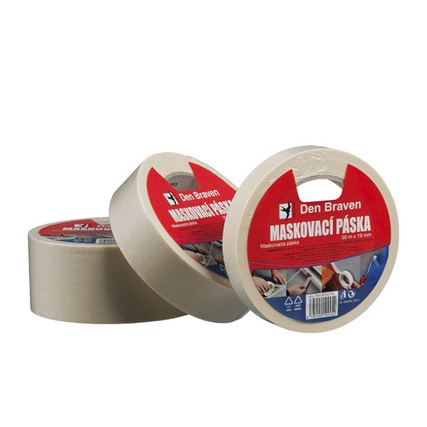 Maskovací krepová páska +60 °C