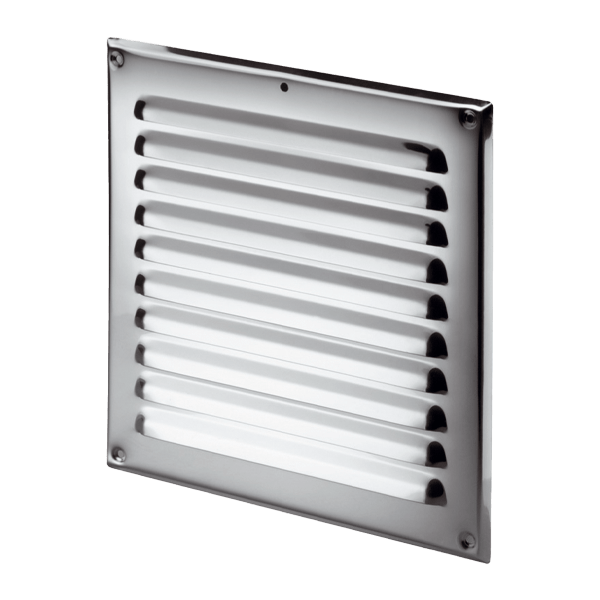 Mřížka větrací nerez se síťovinou