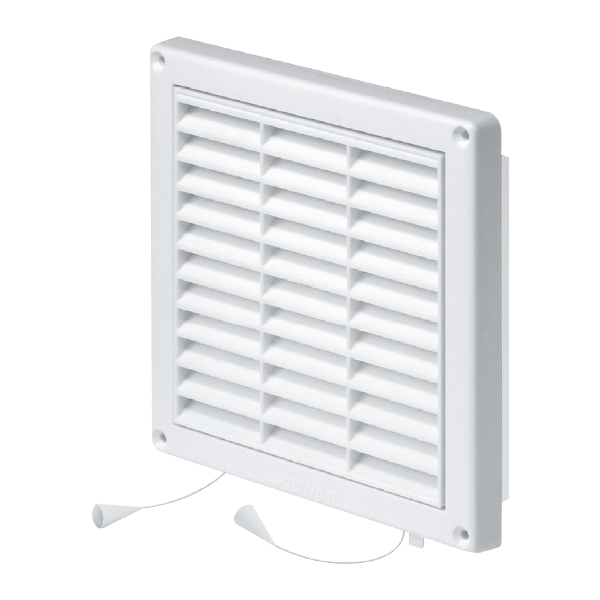 Mřížka větrací s rámem a žaluzií