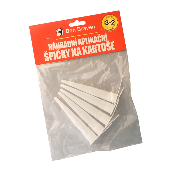 Náhradní aplikační špičky na kartuše 3+2 ZDARMA