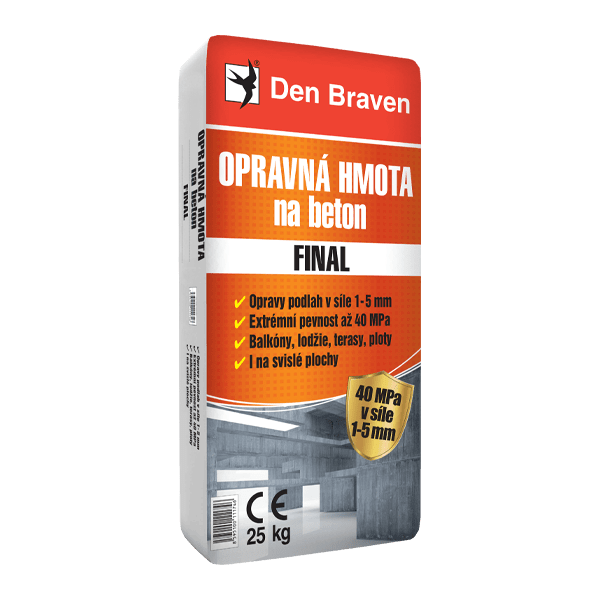 Opravná hmota na beton FINAL