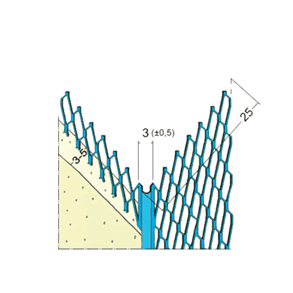 Profil pro suchou výstavbu 3 mm MMG 25