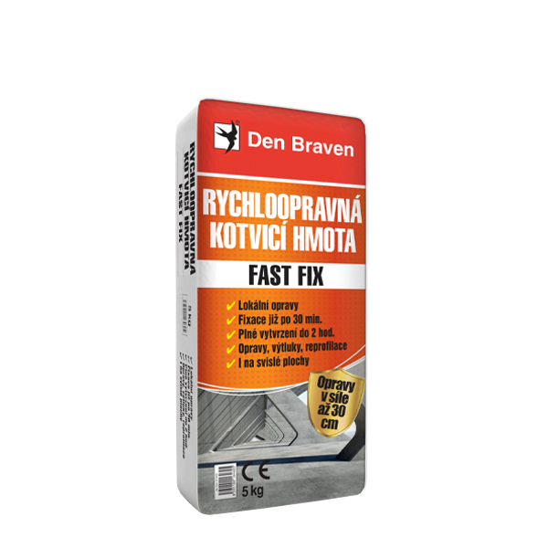 Rychloopravná kotvicí hmota FAST FIX