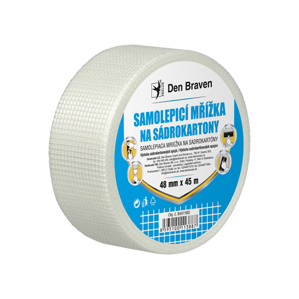 Samolepicí mřížka na sádrokartony