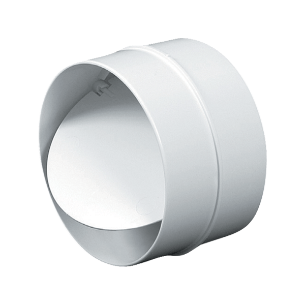 Spojka kulatého kanálu s klapkou