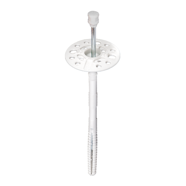 Talířová hmoždinka XPM 10 s kovovým trnem, natloukací, dlouhý rozpon