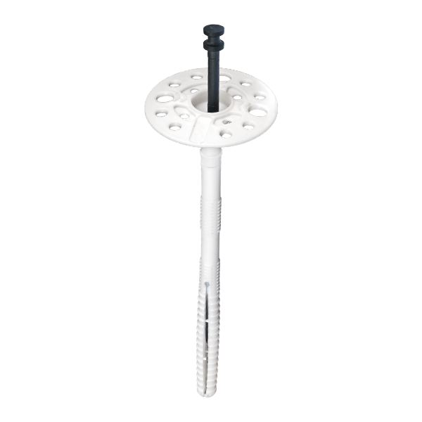 Talířová hmoždinka XPN 10 s plastovým trnem, natloukací, dlouhý rozpon