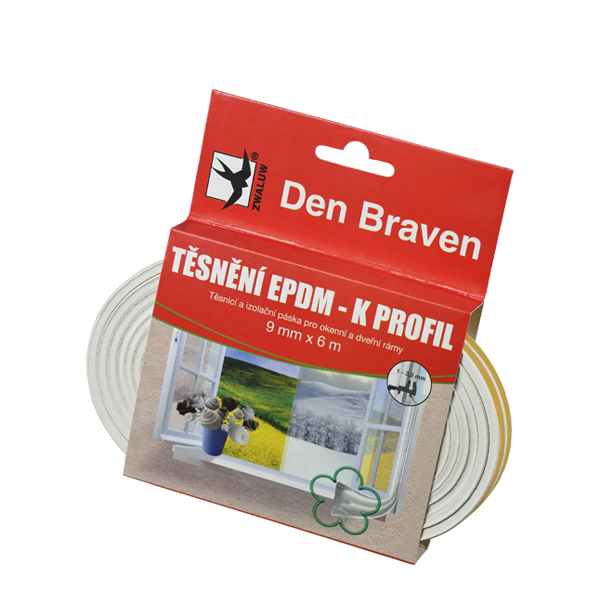 Těsnicí profily z EPDM pryže